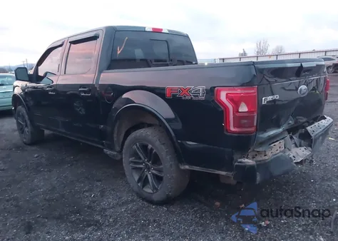 2017 Ford F-150 Lariat z USA, uszkodzony, nr VIN 1FTEW1EF5HFA03122